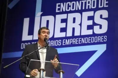 Imagem da notícia Riedel participa de encontro de empreendedorismo e destaca pequenas empresas como base do crescimento econômico de MS